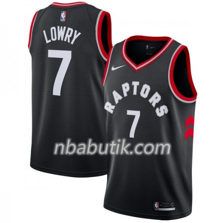 NBA Mænd Trøje Toronto Raptors Kyle Lowry 7 Nike 2017-18 Sort Swingman NBA Mænd Trøje Toronto Raptors Kyle Lowry 7 Nike 2017-18 Sort Swingman